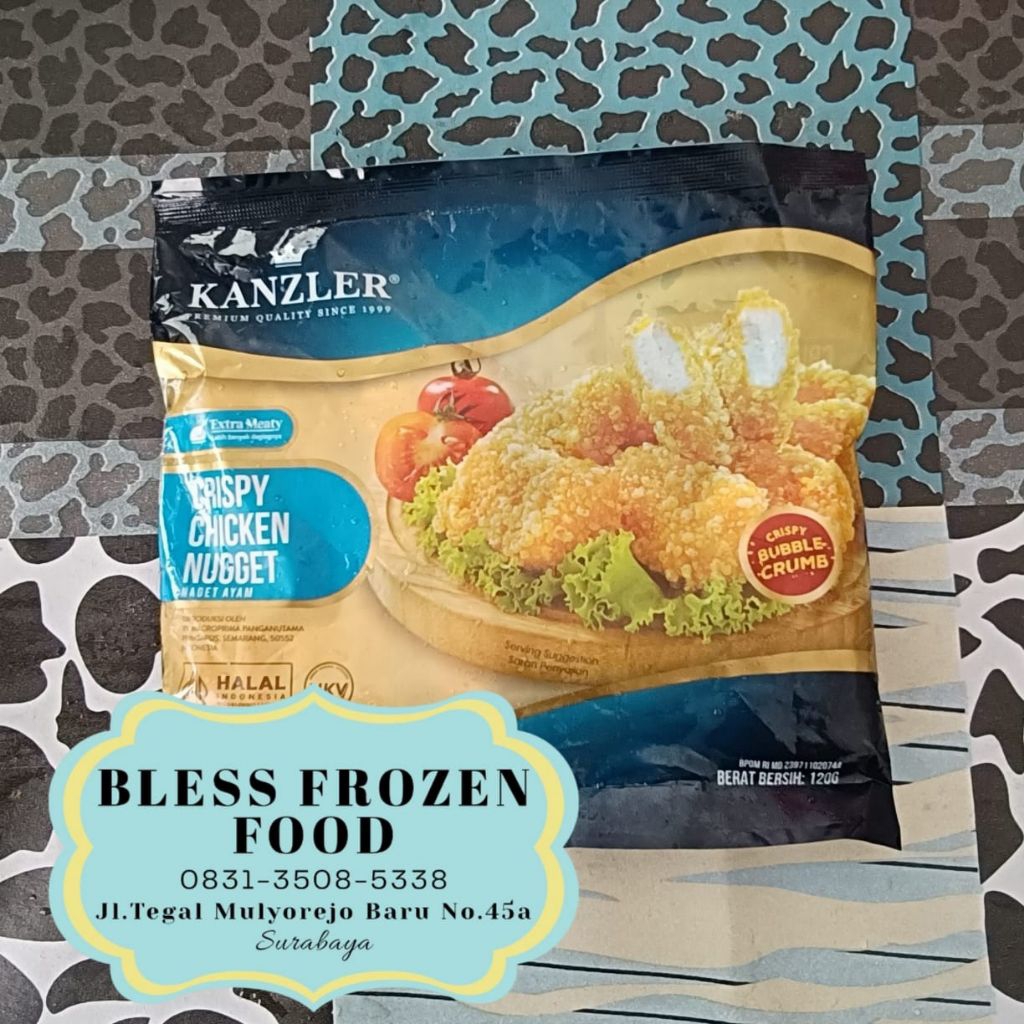 

BFF❄️ KANZLER CRISPY CHICKEN NUGGET 120gr