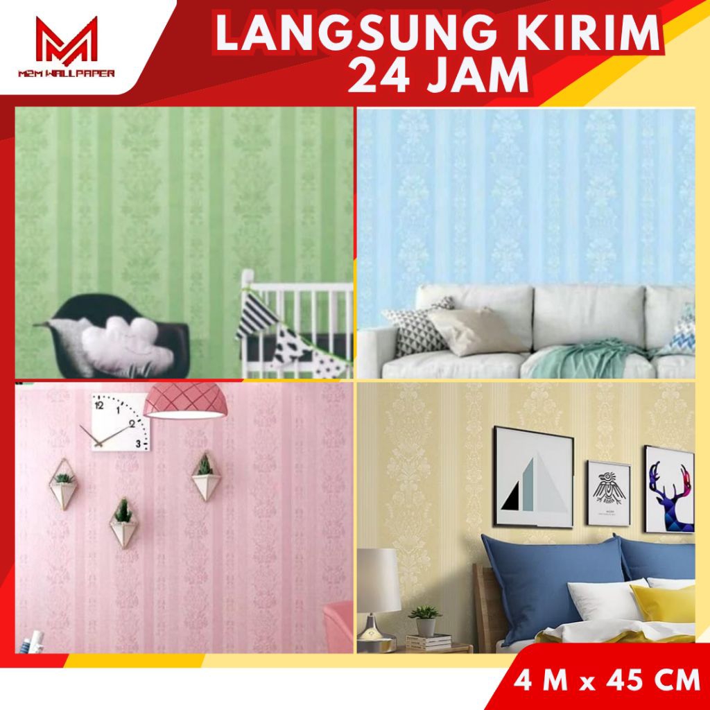 Wallpaper Dinding Kamar Cewek Aesthetic [ M2M WALLPAPER ] Wallpaper Dinding Ruang Tamu Wallpaper Din