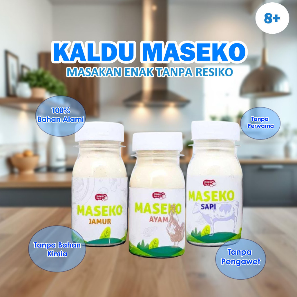 

MASEKO KALDU MPASI 35Gr KEMASAN RE-PACK | KALDU MPASI NON MSG | KALDU AMAN UNTUK BAYI I MASEKO I MPASI I KALDU UNTUK MPASI I PERASA MPASI I MPASI ORGANIK I MAKANAN MPASI BAYI I KALDU ORGANIK I KALDU MPASI