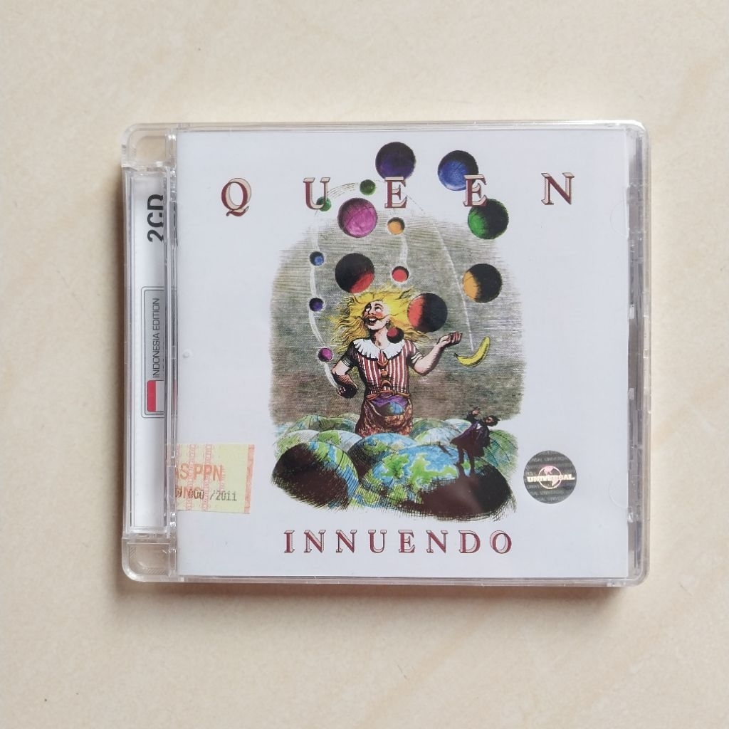 CD QUEEN ALBUM INNUENDO ( 2 CD )