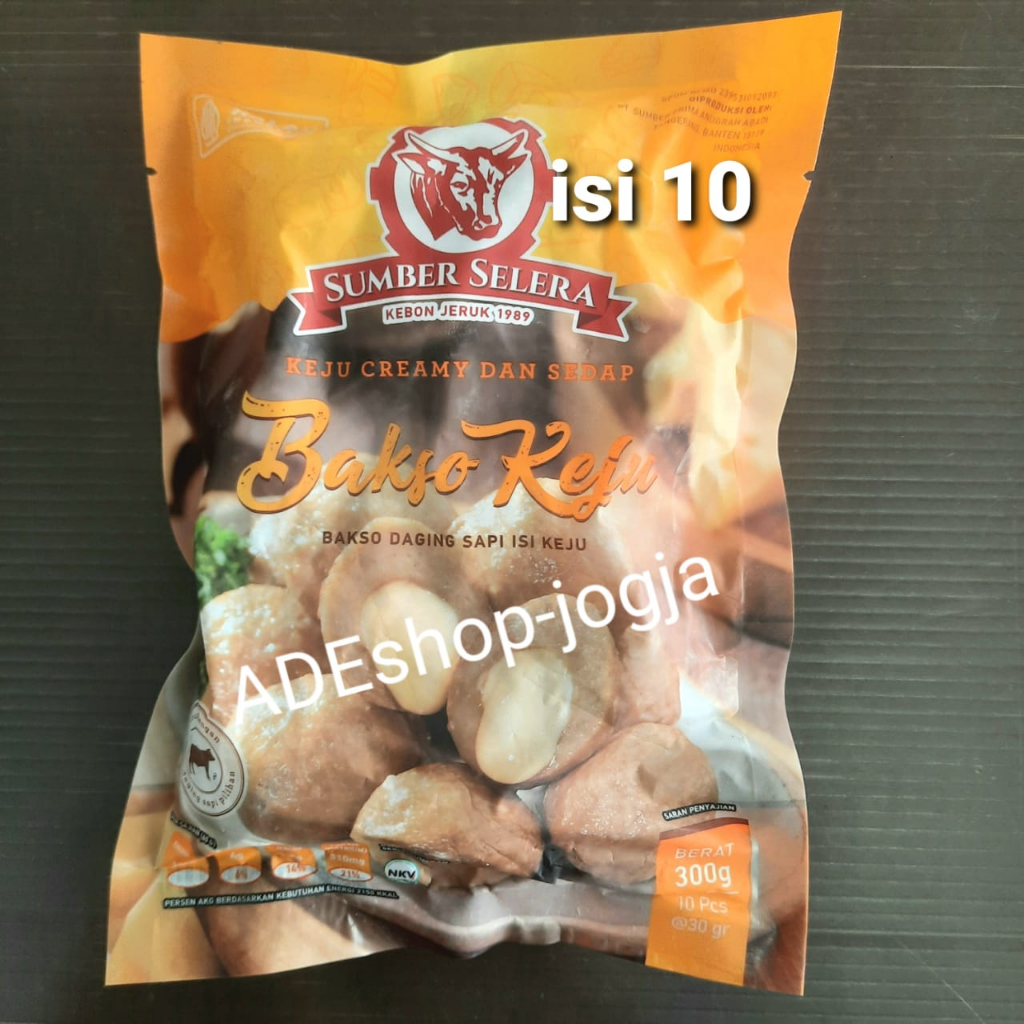 

bakso sapi isi keju isi 10 sumber selera kebon jeruk 300 gr keju creamy dan sedap