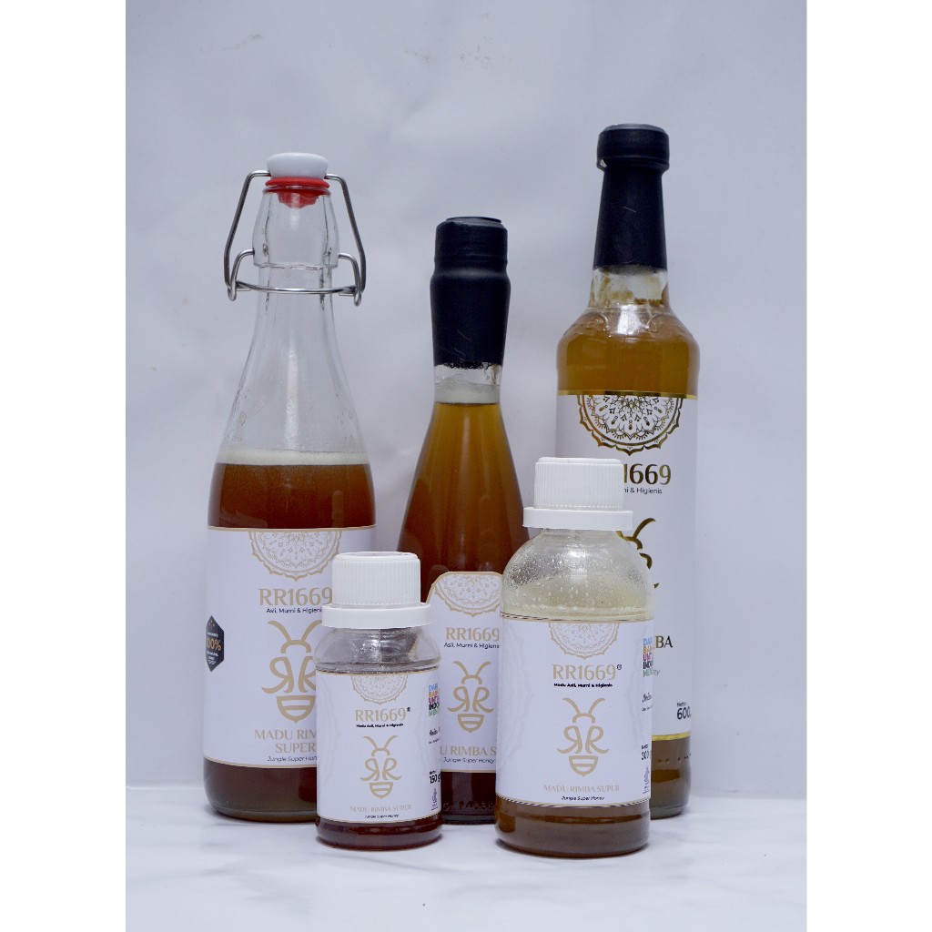 

Madu RR1669 Rimba Super Hutan Bangka Organik 150g
