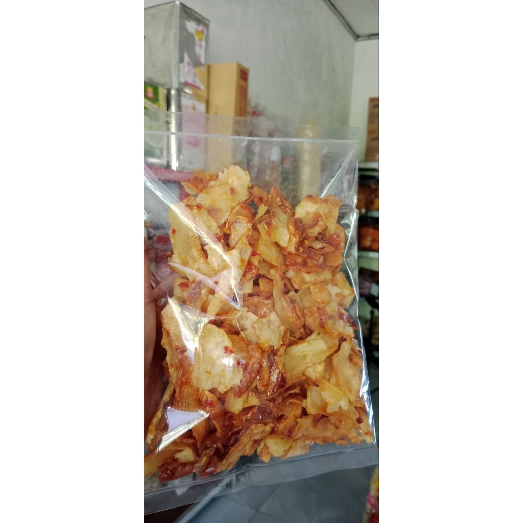 

manggleng pedas manis / kripik singkong bestak