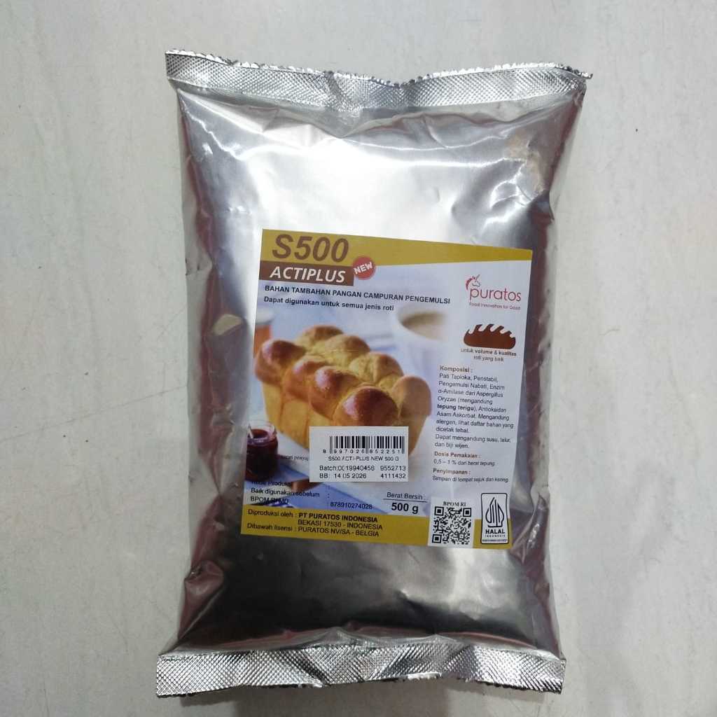 

Puratos S500 Bread Improver 500 Gram Pelembut Roti