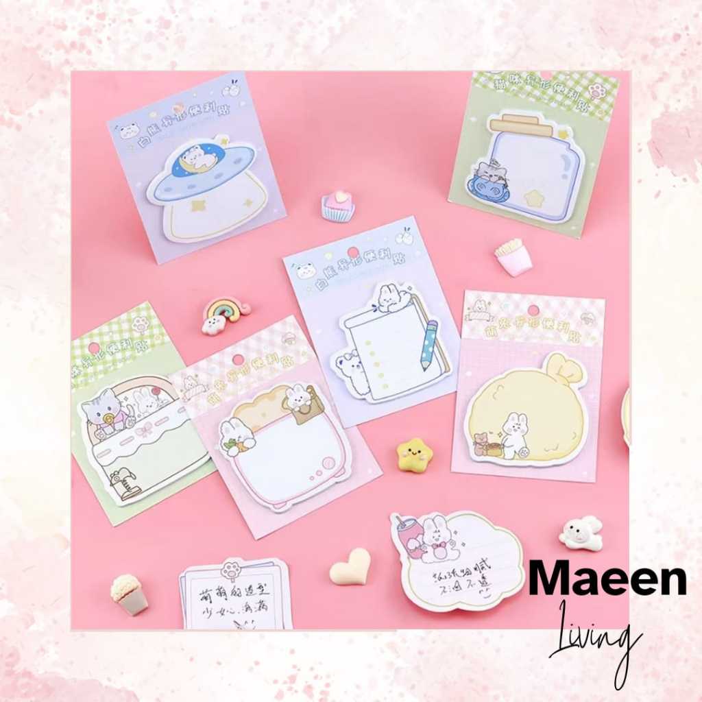 

MLIV - Sticky Notes - Memo Stick Motif Animal Series 20 Lembar