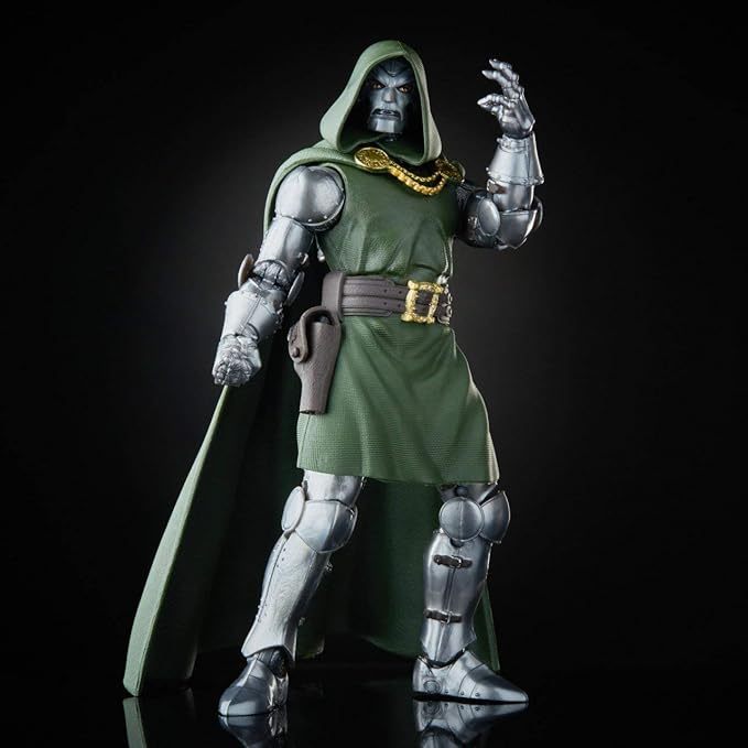 Marvel Legends Series Fantastic Four 6" Collectible Action Figure Doctor Doom Toy, Premium Design