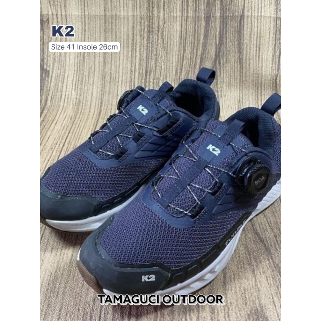 Sepatu Gunung Trali Running  K2 Second Original Size 41 Insole 26cm