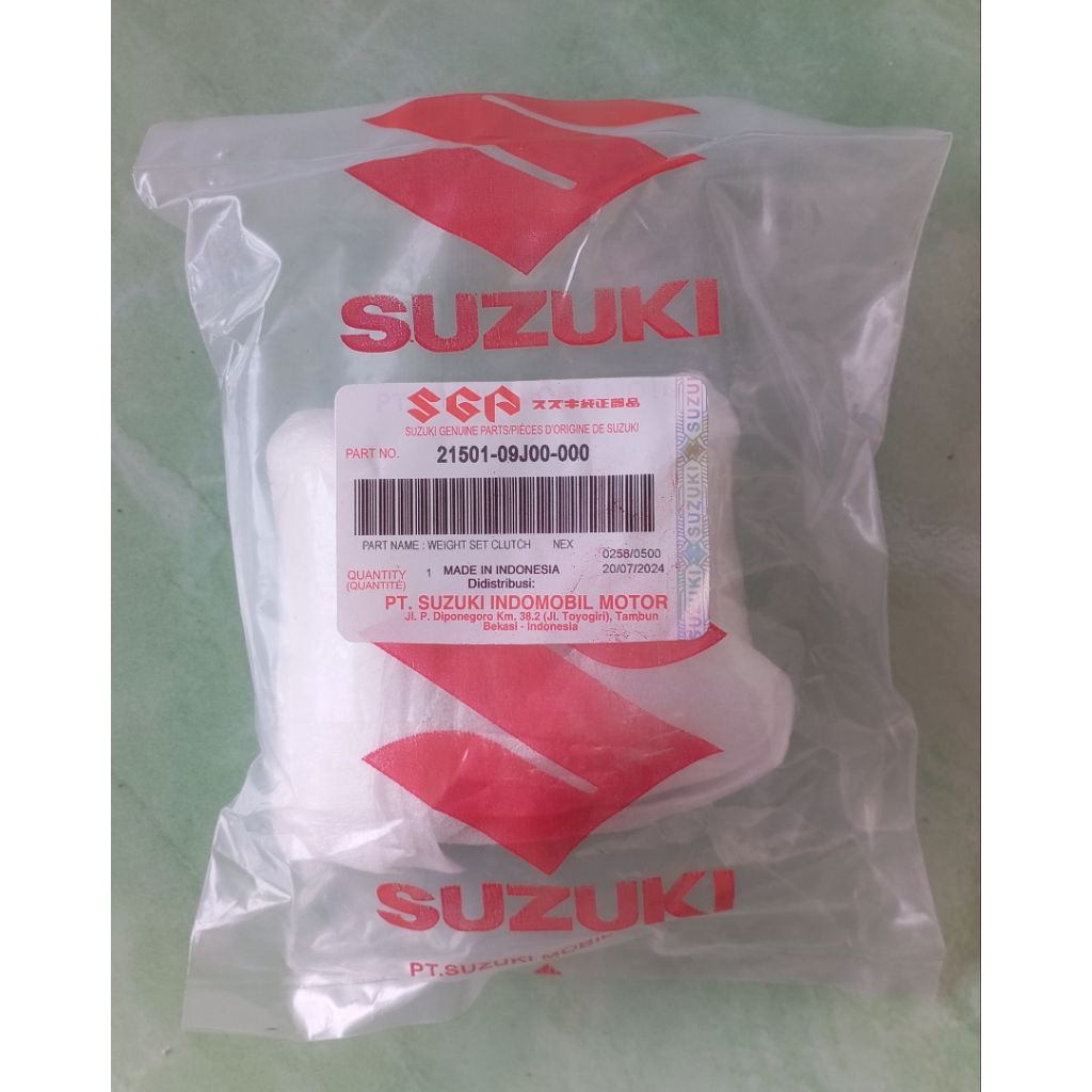 Kampas ganda assy Motor Suzuki Nex I, Nex II old,