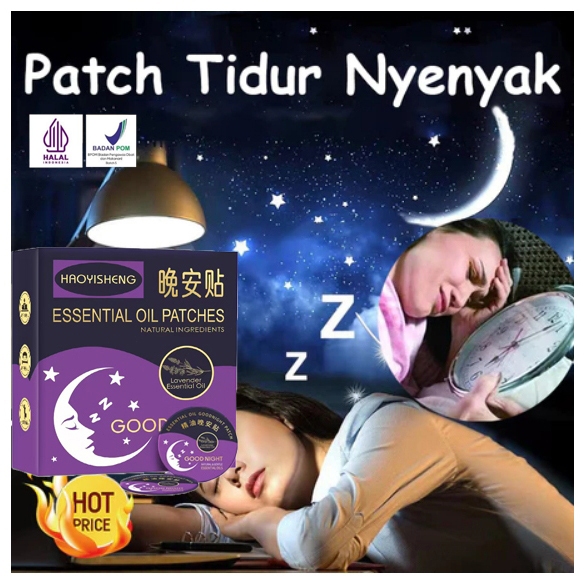 Patch Tidur Nyenyak Insomnia Sleep Patch Buat Tidur Nyenyak Susah Tidur Sleeping Patch Deep Sleep To