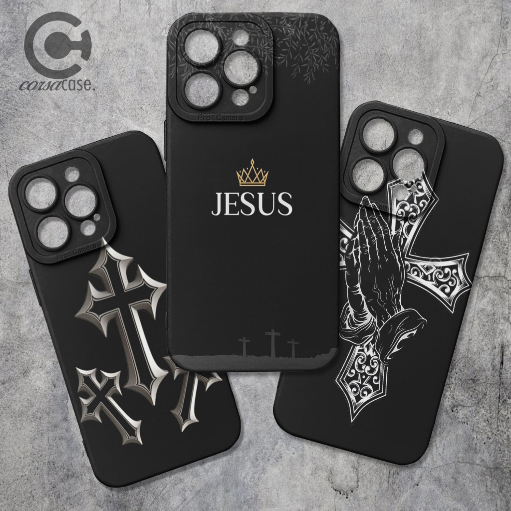 CASE SOFTCASE PROCAMERA MOTIF SALIB FOR ALL TYPE SMARTPHONE - CORSACASE