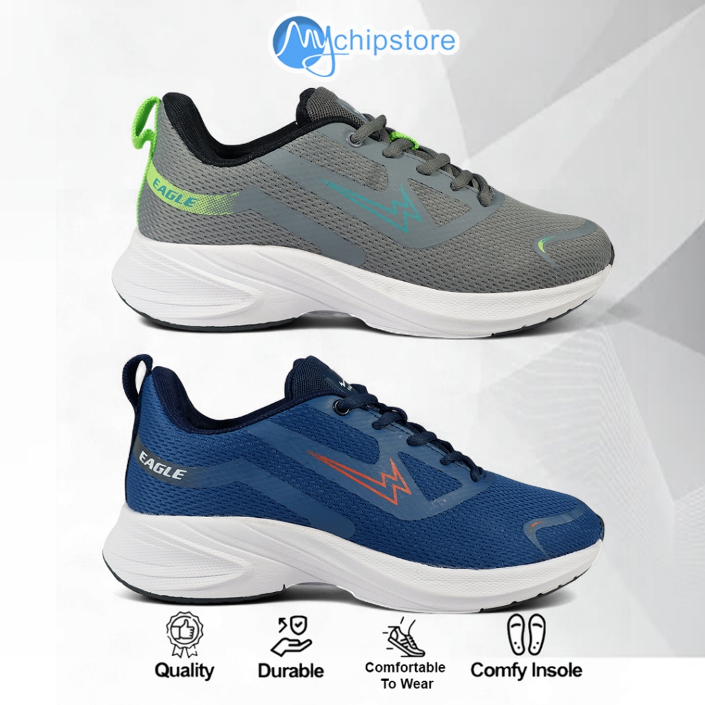 EAGLE LORD Sepatu Sneakers Running Pria Wanita TALI Fashion Original