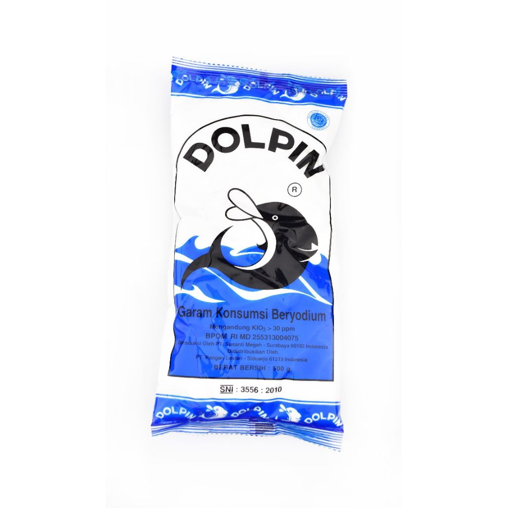 

Dolphin Garam Konsumsi Beryodium 500 gram