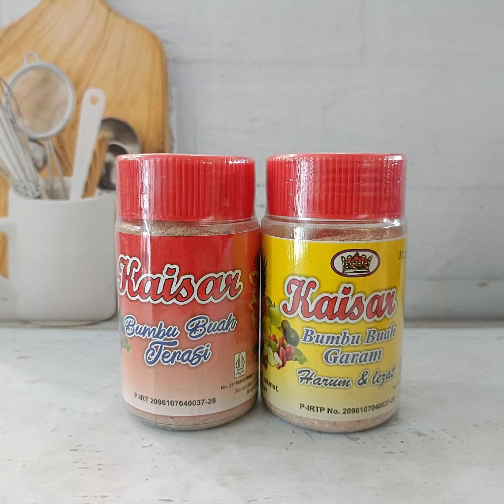 

KAISAR GARAM BUAH (ORIGINAL/TERASI) 100GR