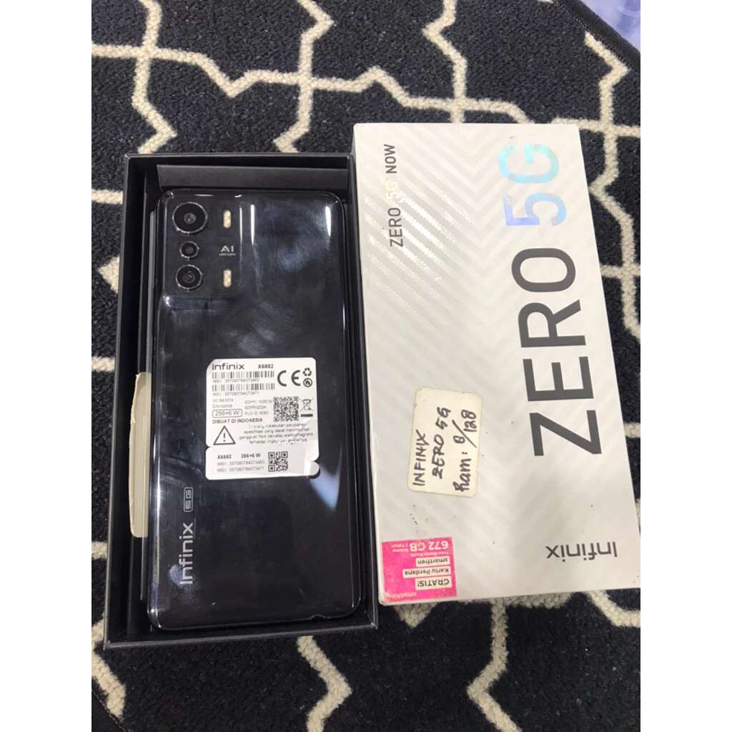 Infinix zero 5G 8/128gb
