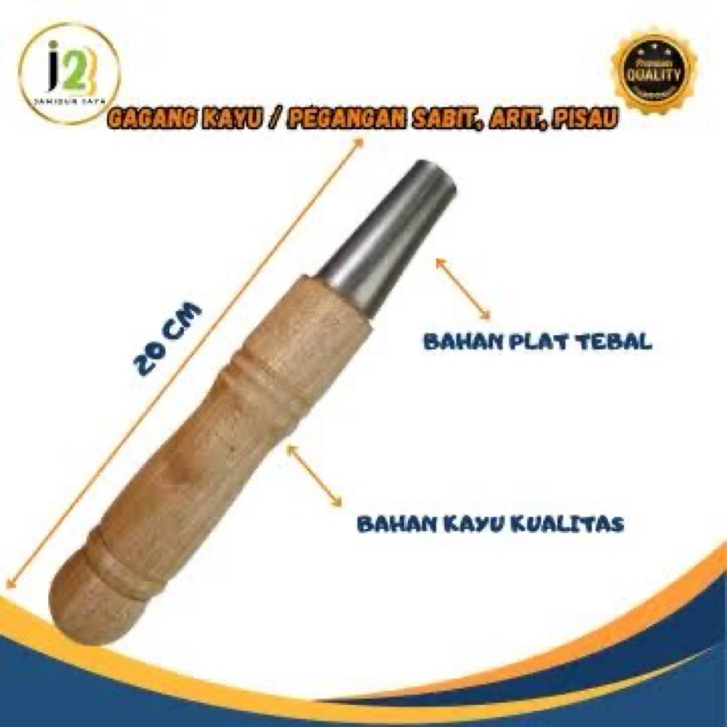 GAGANG KAYU BESAR GARAN SABIT