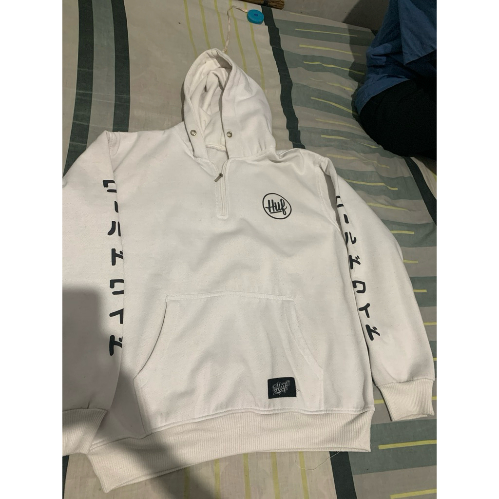Preloved hoodie oversize putih