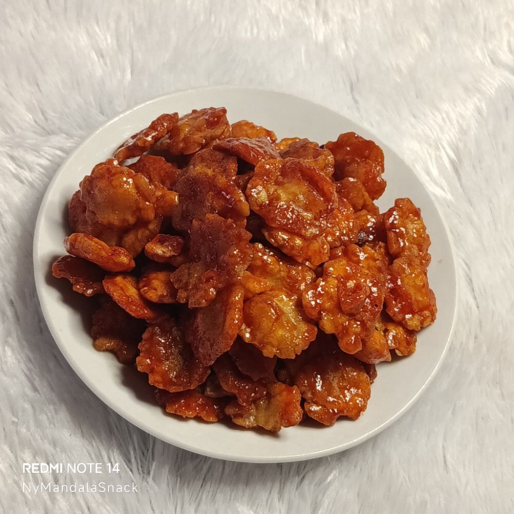 

Emping Melinjo Pedas Manis 250gr (Free Bubble Wrap)