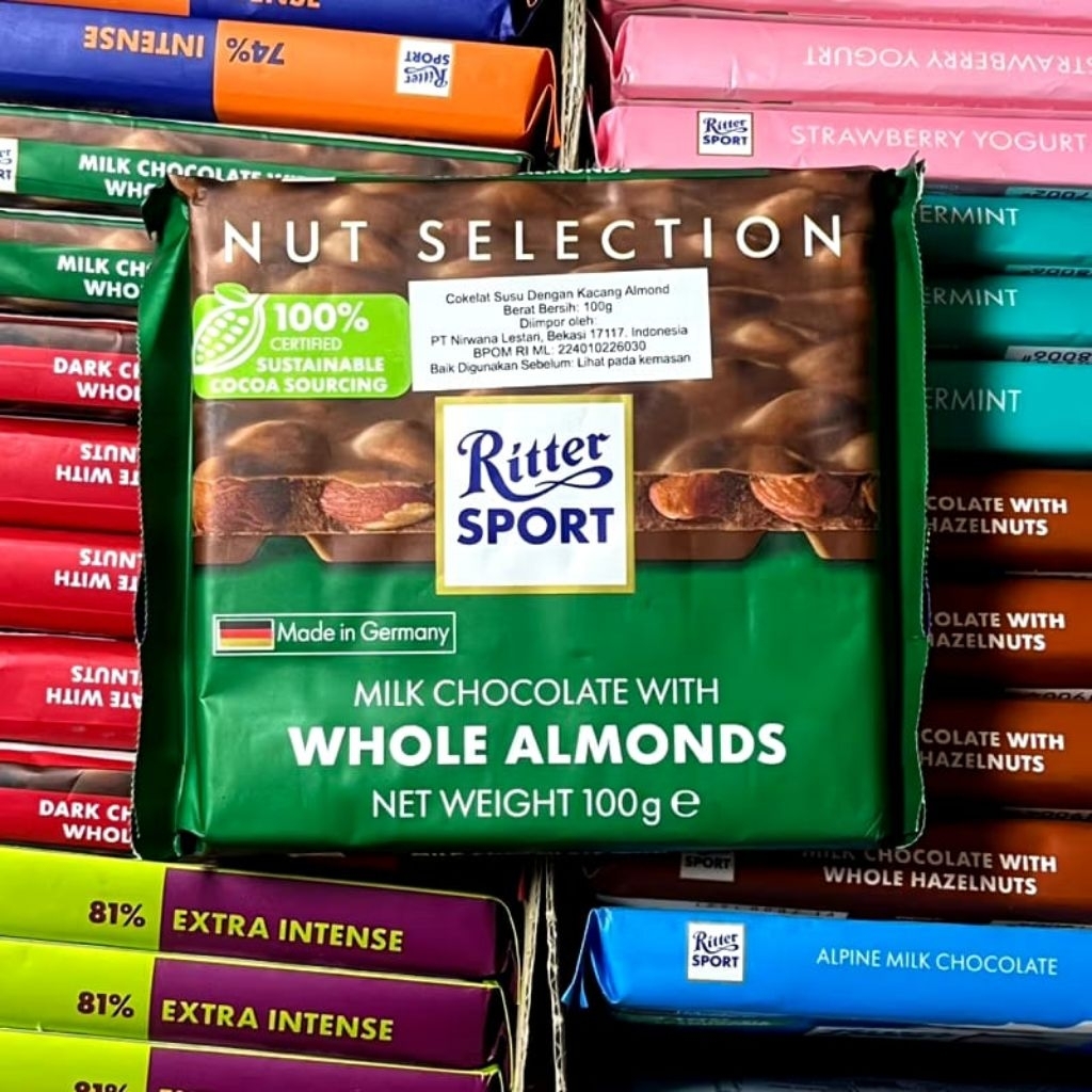 

Forcysn Cokelat Ritter Sport 100Gr