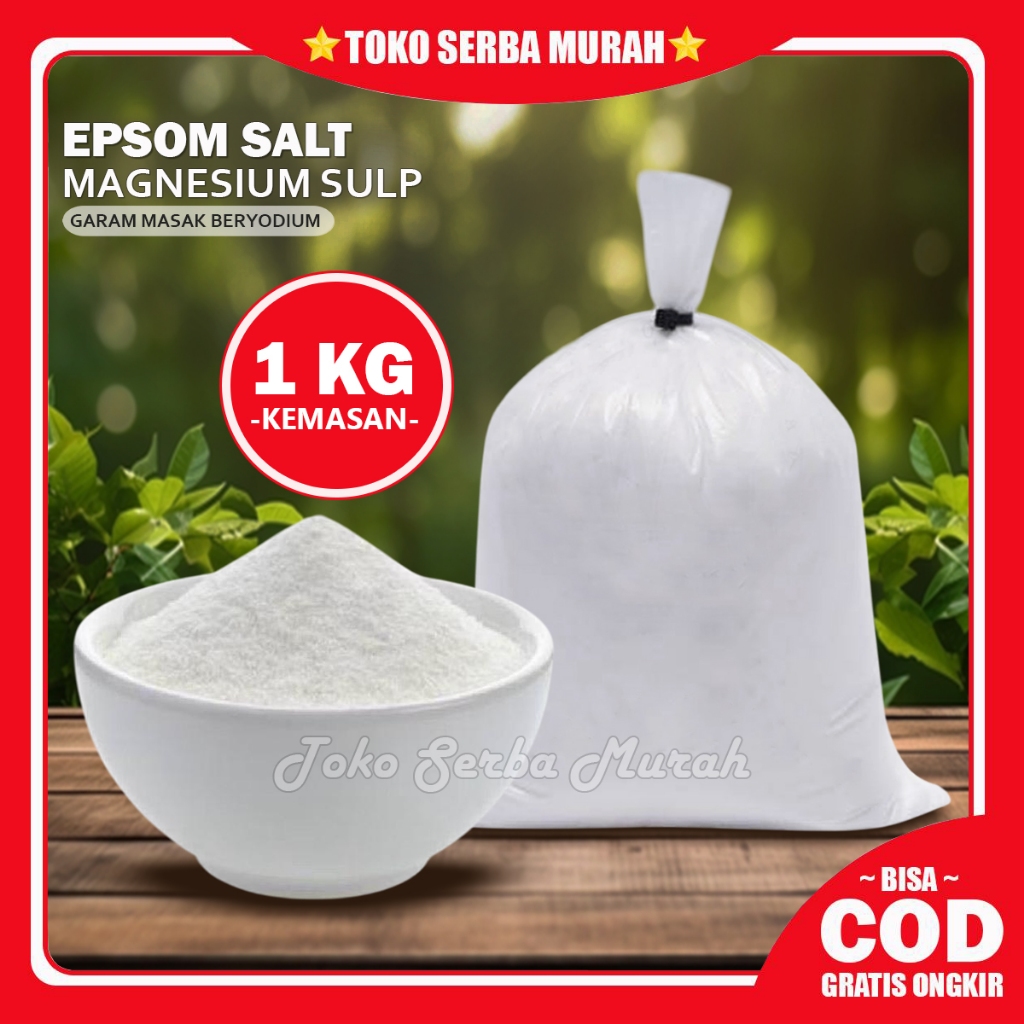 

1 KILO Garam PROMO Garam Masak Beryodium Garam Halus KEMASAN 1 KG