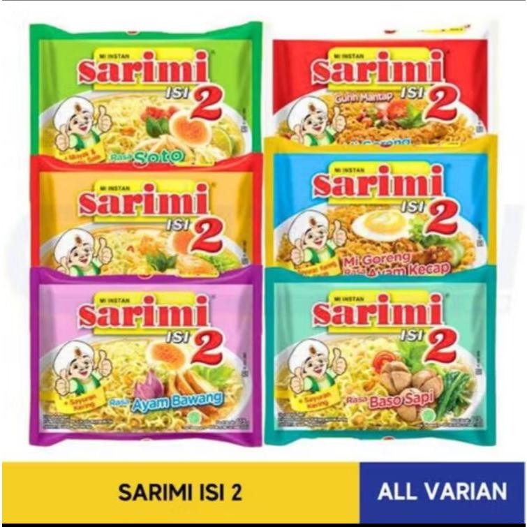 

Sarimi Isi 2 115 g – Mi Instan Goreng / Kuah Isi 2