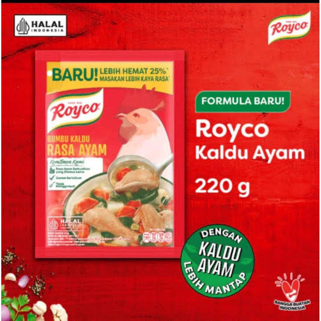 

ROYCO Bumbu Kaldu Ayam 220gr