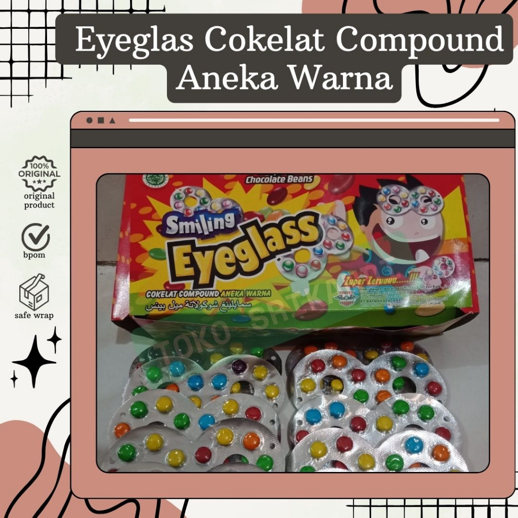 

Eyeglas Cokelat Compound Aneka Warna