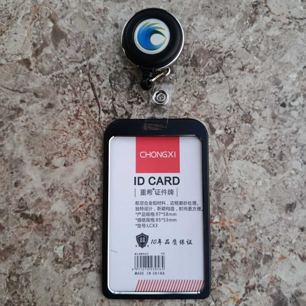 

Yoyo Idcard Holder KEMENHAM RI Logo Resmi Resin Timbul