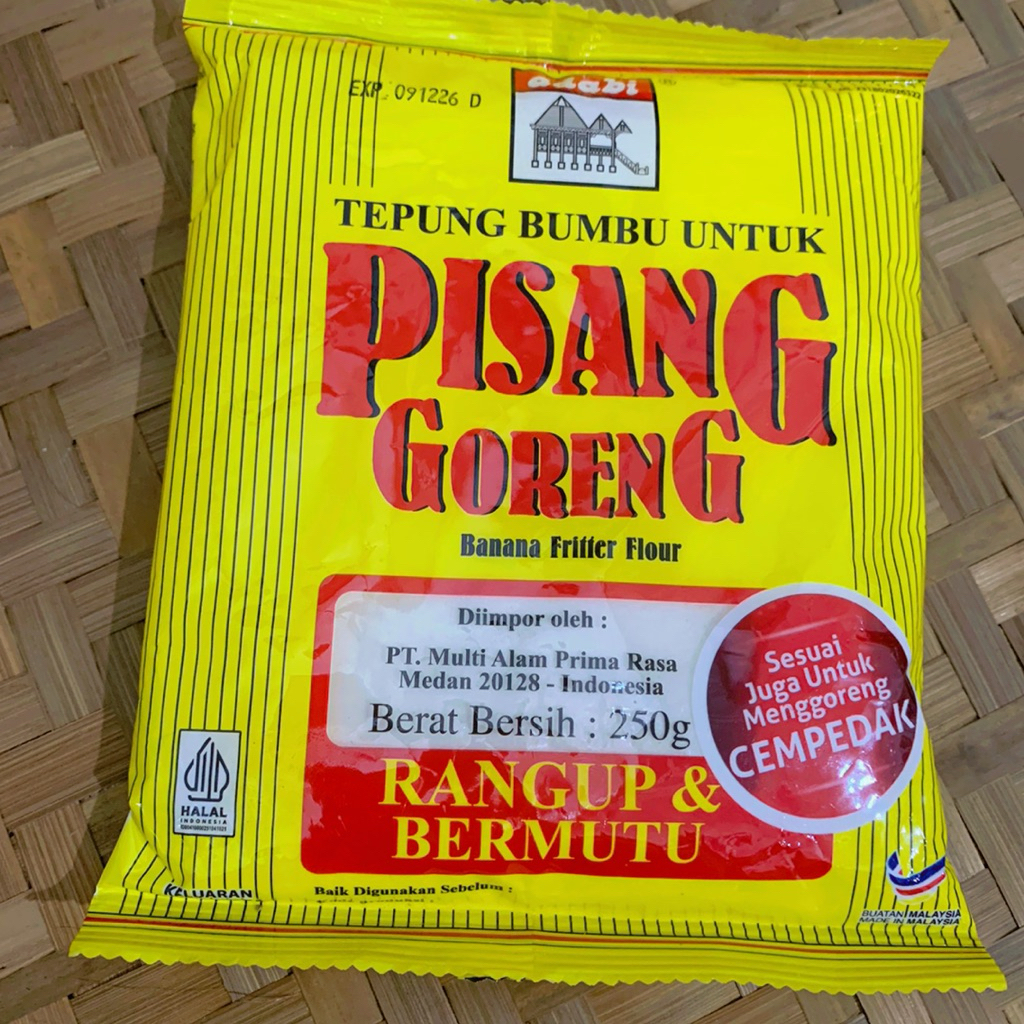 

Tepung Pisang Goreng Adabi 250 gram
