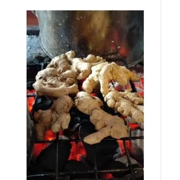 

Jahe bakar bersih langsung siap seduh