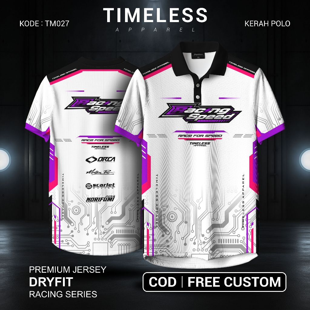 JERSEY RACING kaos baju jersey racing fullprinting jersey request nama nomor