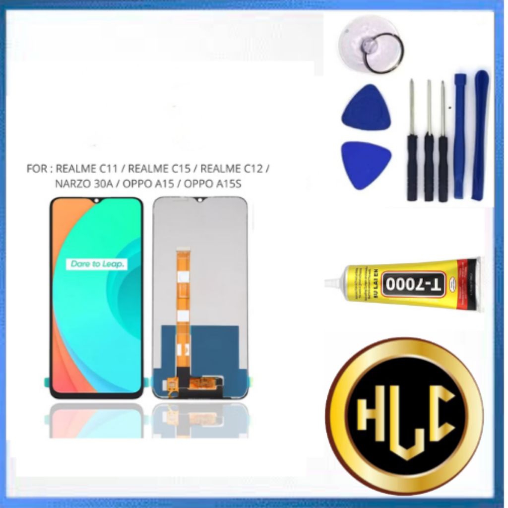 LCD REALME C11 / REALME C15/REALME C12/NARZO 30A / OPPO A15 / OPPO A15S