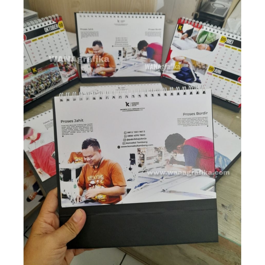 

percetakan kalender meja diskon 10% murah
