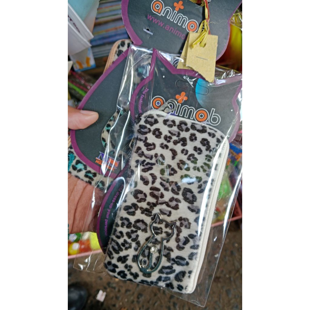 Dompet Wanita Bulu motif Macan