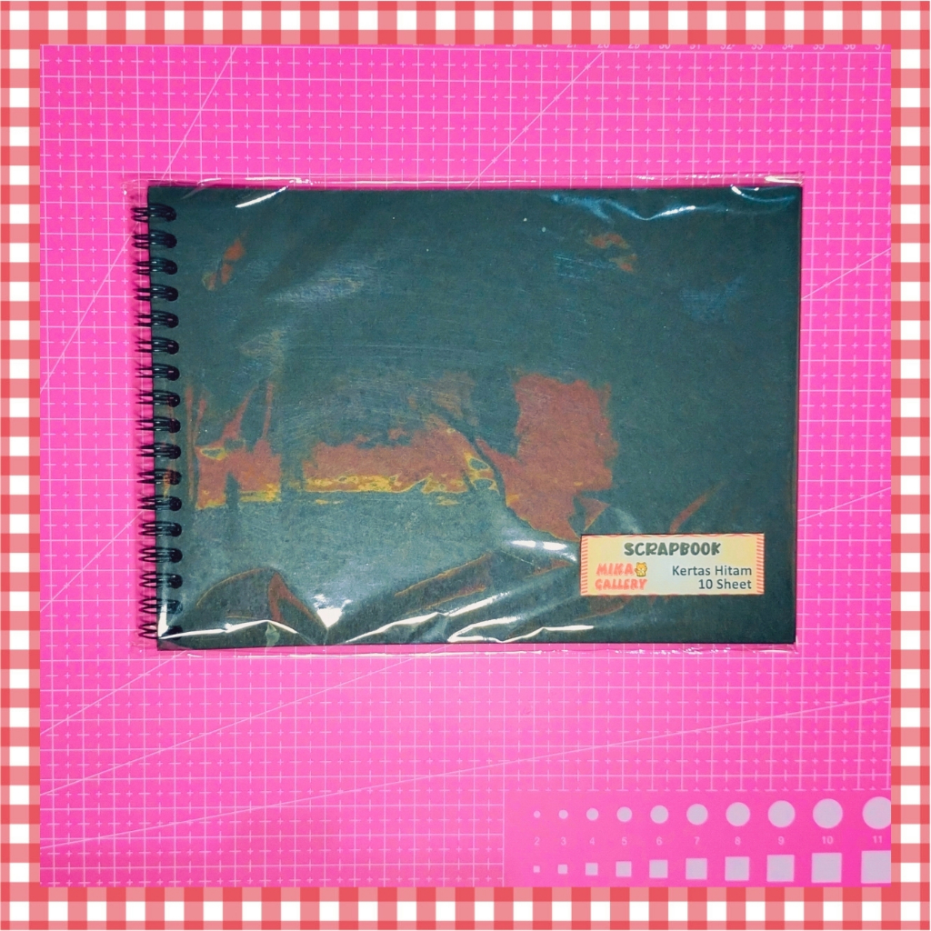 

Scrapbook Hitam Album Polos Buku Journal Catatan Diary Aesthetic