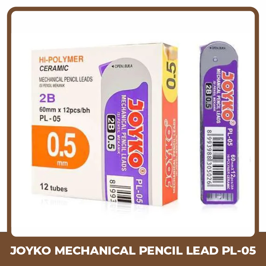 

UTB JOYKO Mechanical Pencil Leads PL-05 2B 0.5mm