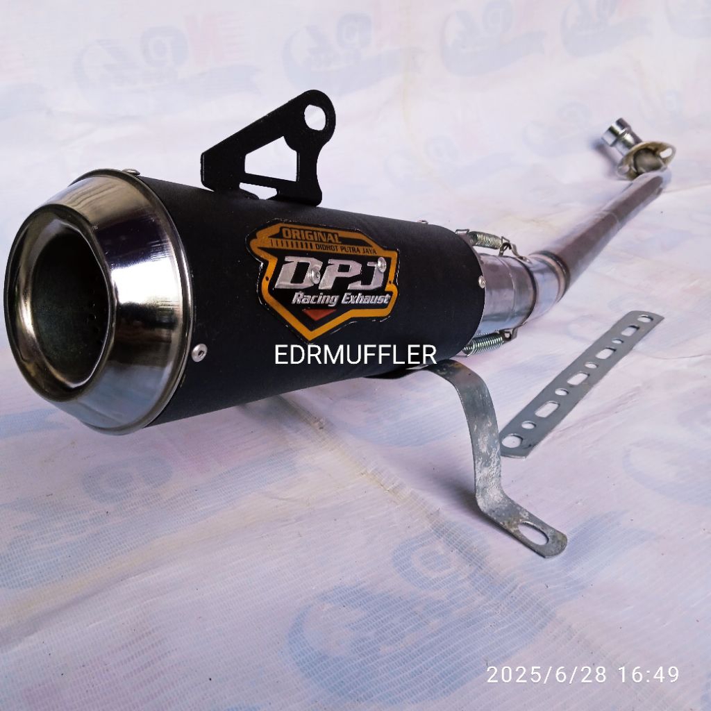 knalpot recing DPJ GP1 untuk motor jupiter vega karisma supra shogun smas revo