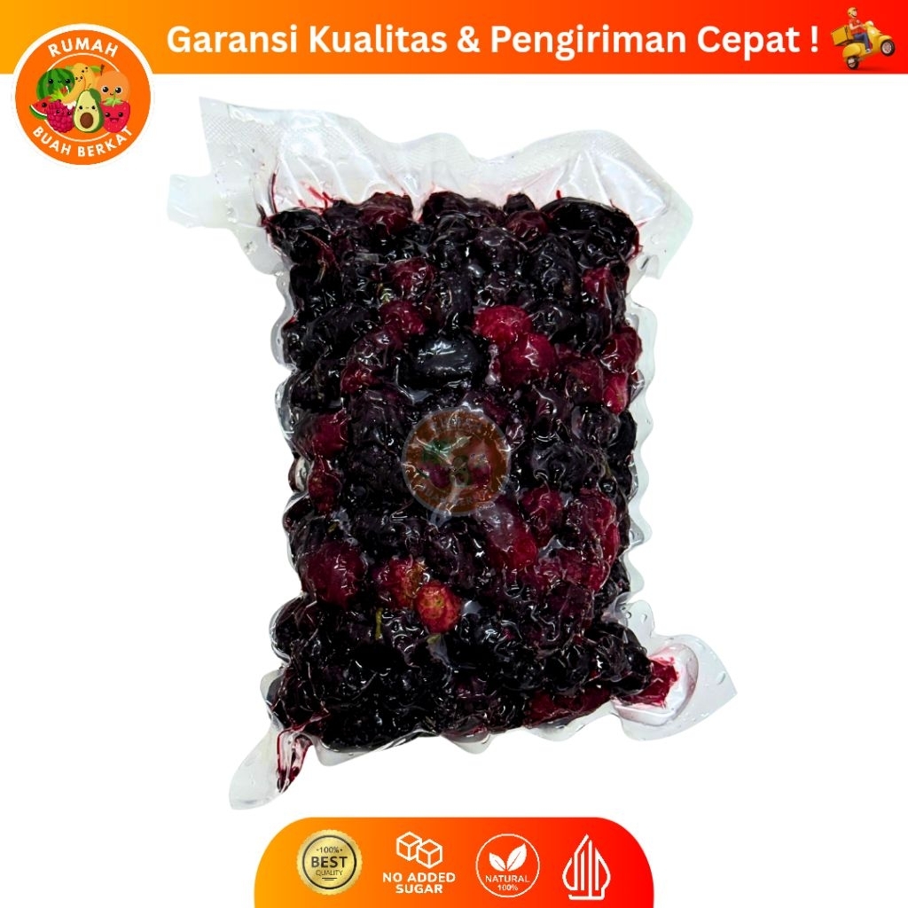

Buah Blackberry Frozen / Mulberry Beku Premium / Blackberry Beku Kemasan 500 gram