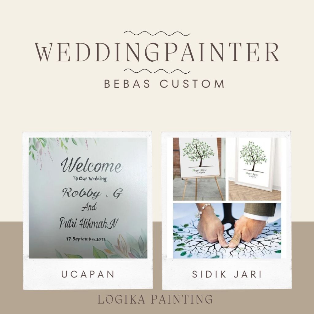 Pohon Tanda Tangan Pernikahan – Wedding Tree Elegan & Minimalis,Tamu Undangan Kekinian, custom weddi
