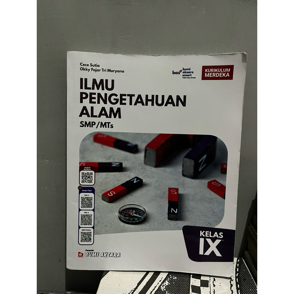 ILMU PENGETAHUAN ALAM BUMI AKSARA KELAS 9 SMP/MTS