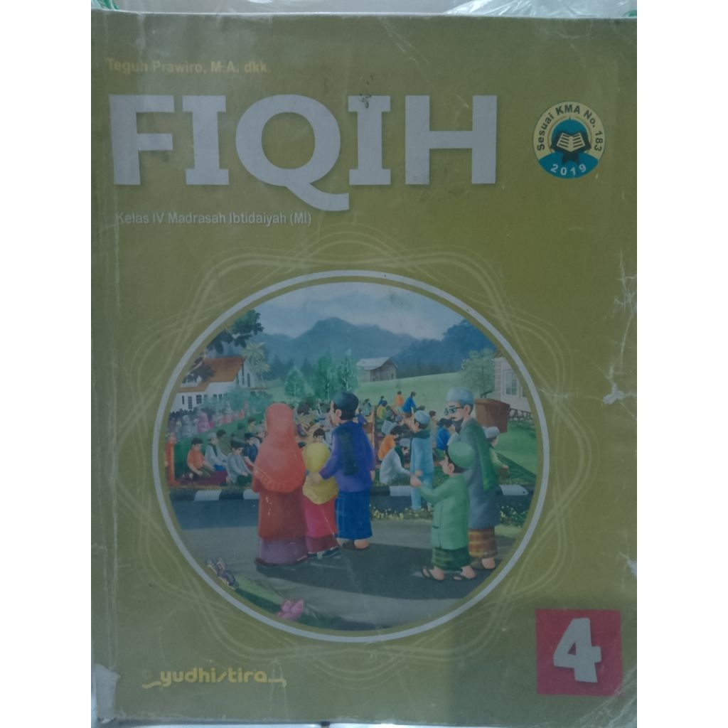 buku paket Yudhistira fiqih kelas 4 SD Yudistira