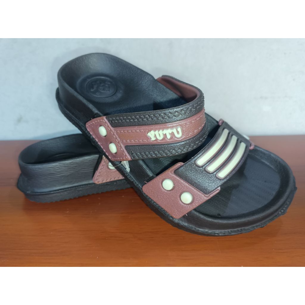 [COD] Sandal Yutu Anak Perempuan Ban Dua Sandal Karet Anak Perempuan Terbaru Sandal Anak 2-8 Tahun