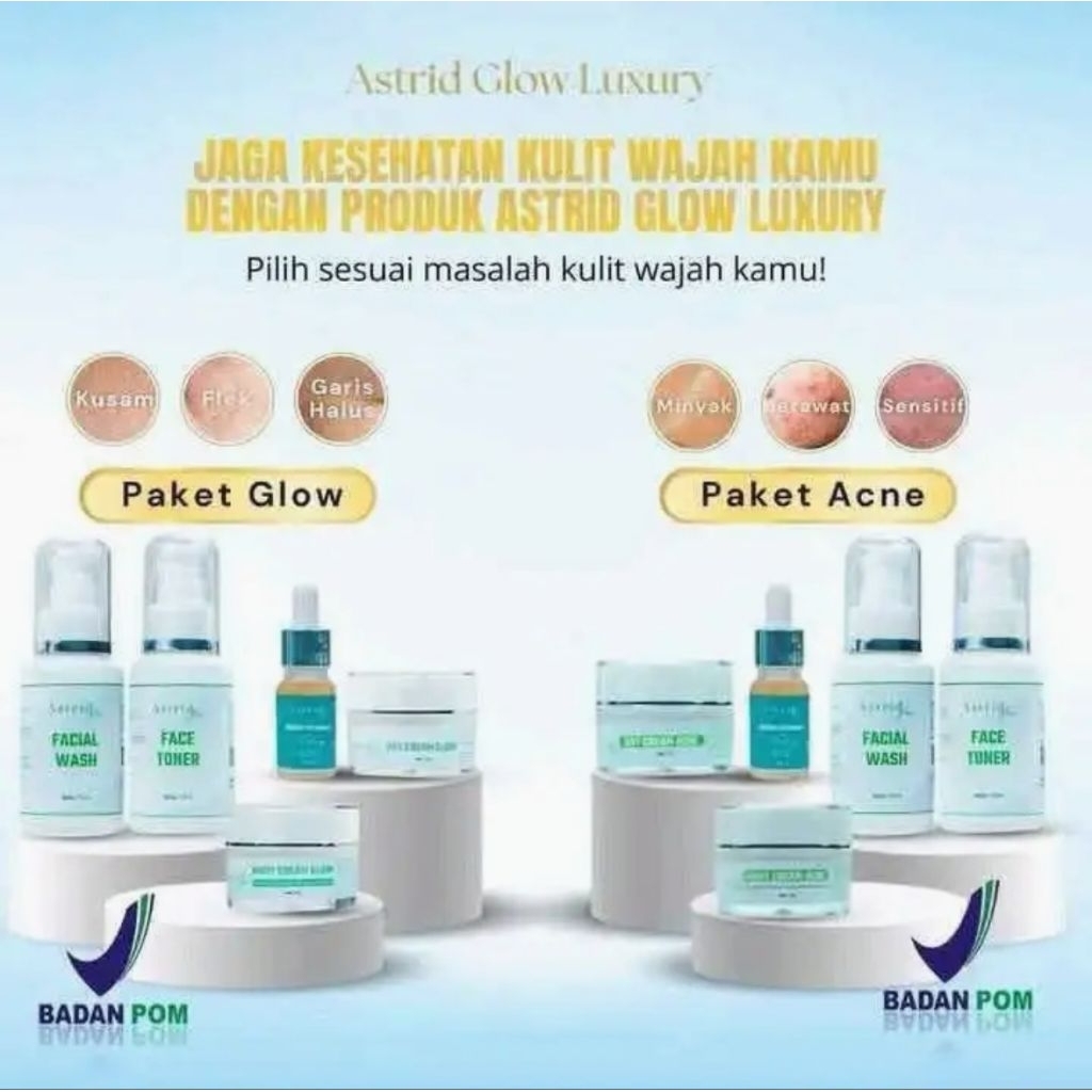ASTRID GLOW LUXURY SKINCARE BPOM