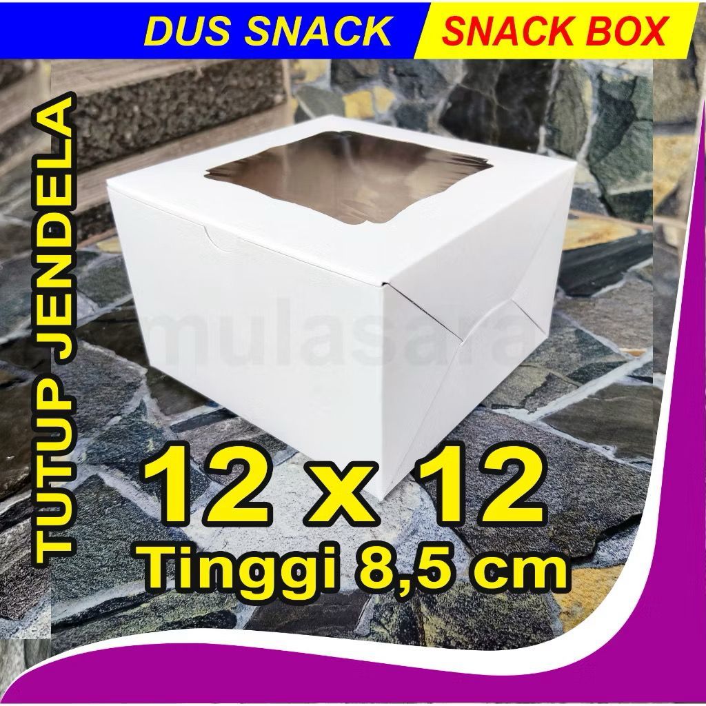 Dus 12x12x8,5 jendela / 12x12 box / dus 12x12 / bos 12