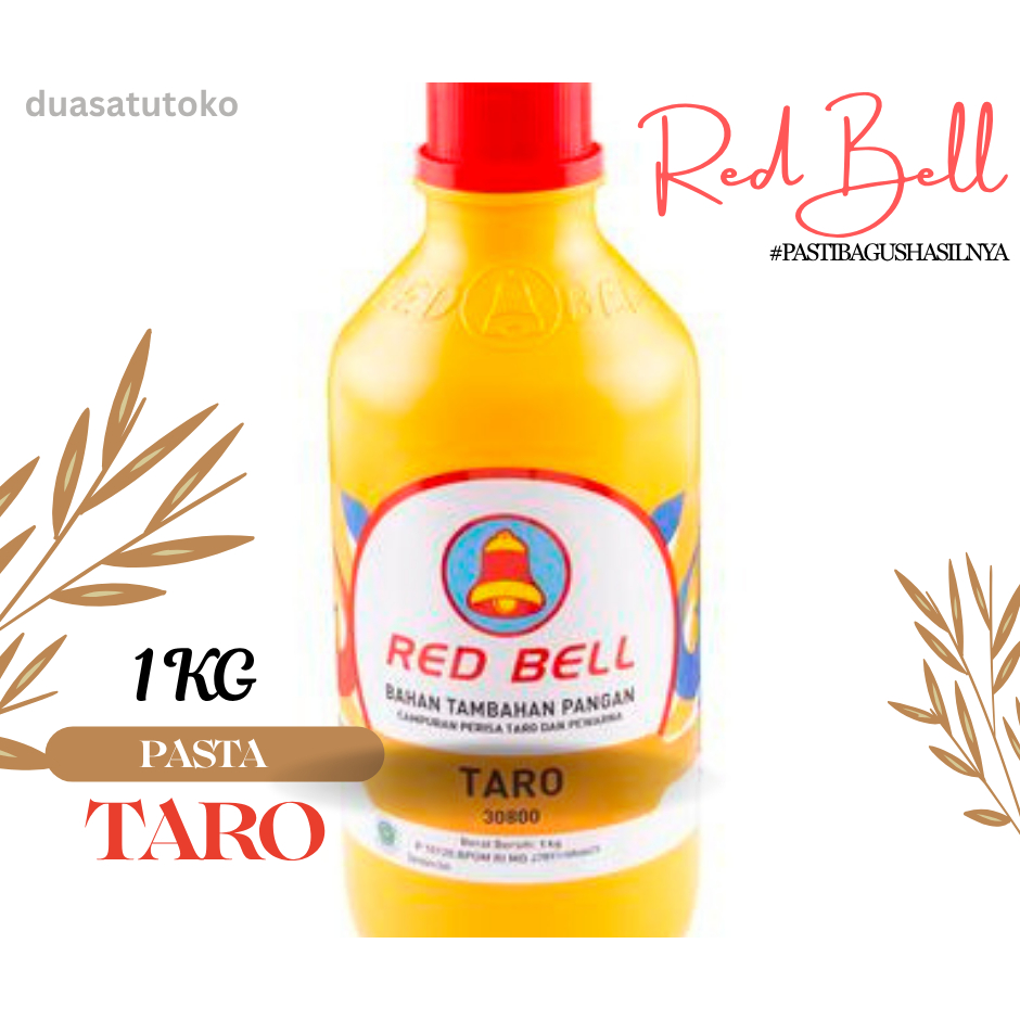 

Red Bell Pasta Taro 1 Kg PASTA TARO 1 KG RED BELL
