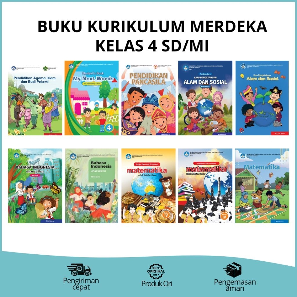 

Buku Kurikulum Merdeka Kelas 4 SD/MI