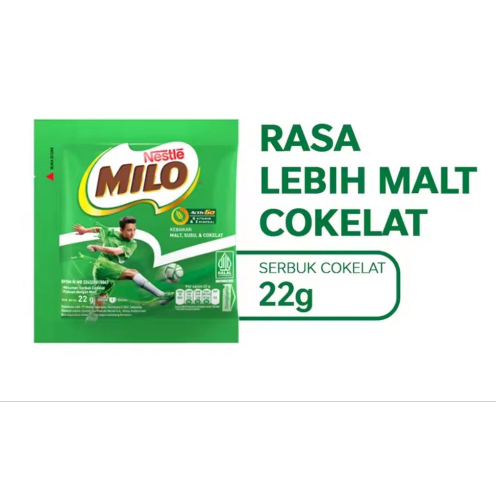 

⭐ MILO SACHETS RENCENG ISI 10PCS x 22 GRAM ⭐