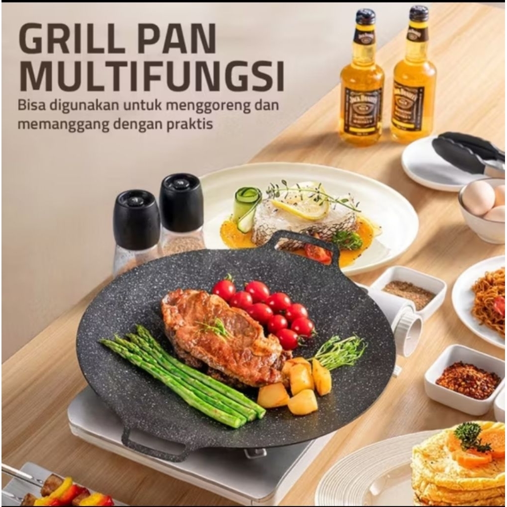 GRILL PAN BULAT |  PANGGANGAN
