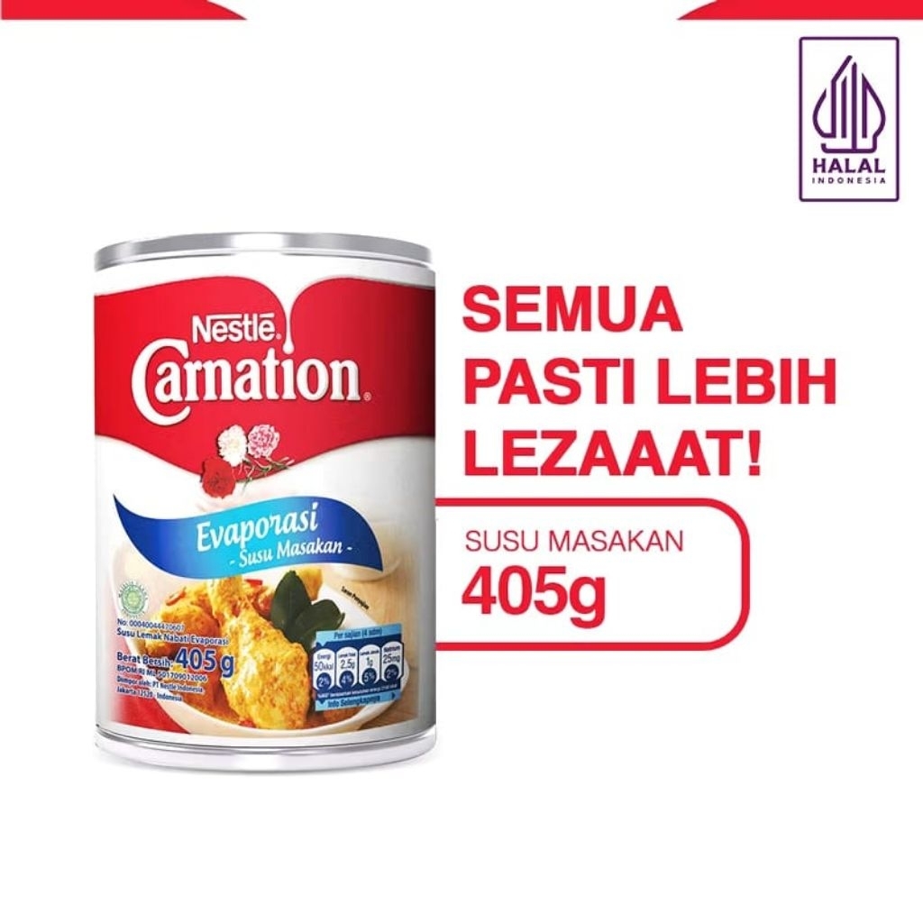 

Susu Evaporasi Carnation 405g