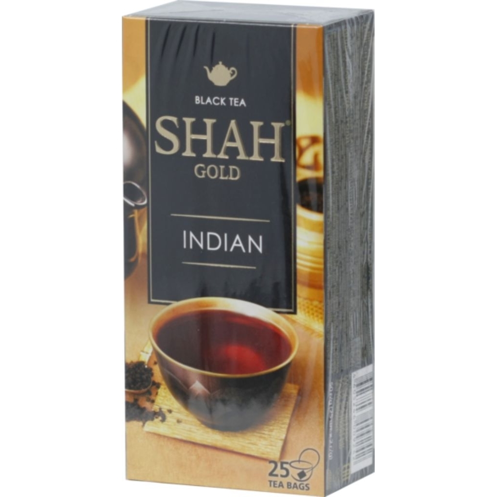 

SHAH GOLD Indian Tea - Teh impor India premium isi 25 tea bags
