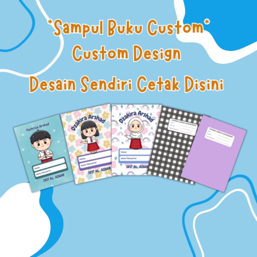 

Sampul Buku Custom Design/Cetak Sampul Desain Sendiri